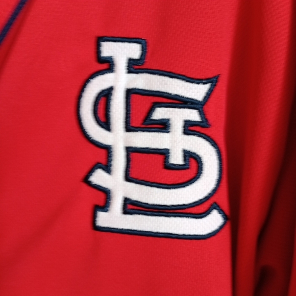 Adidas St. Louis Cardinals #7 Holliday Jersey Youth XL 18/20 Red & Navy - Picture 3 of 10